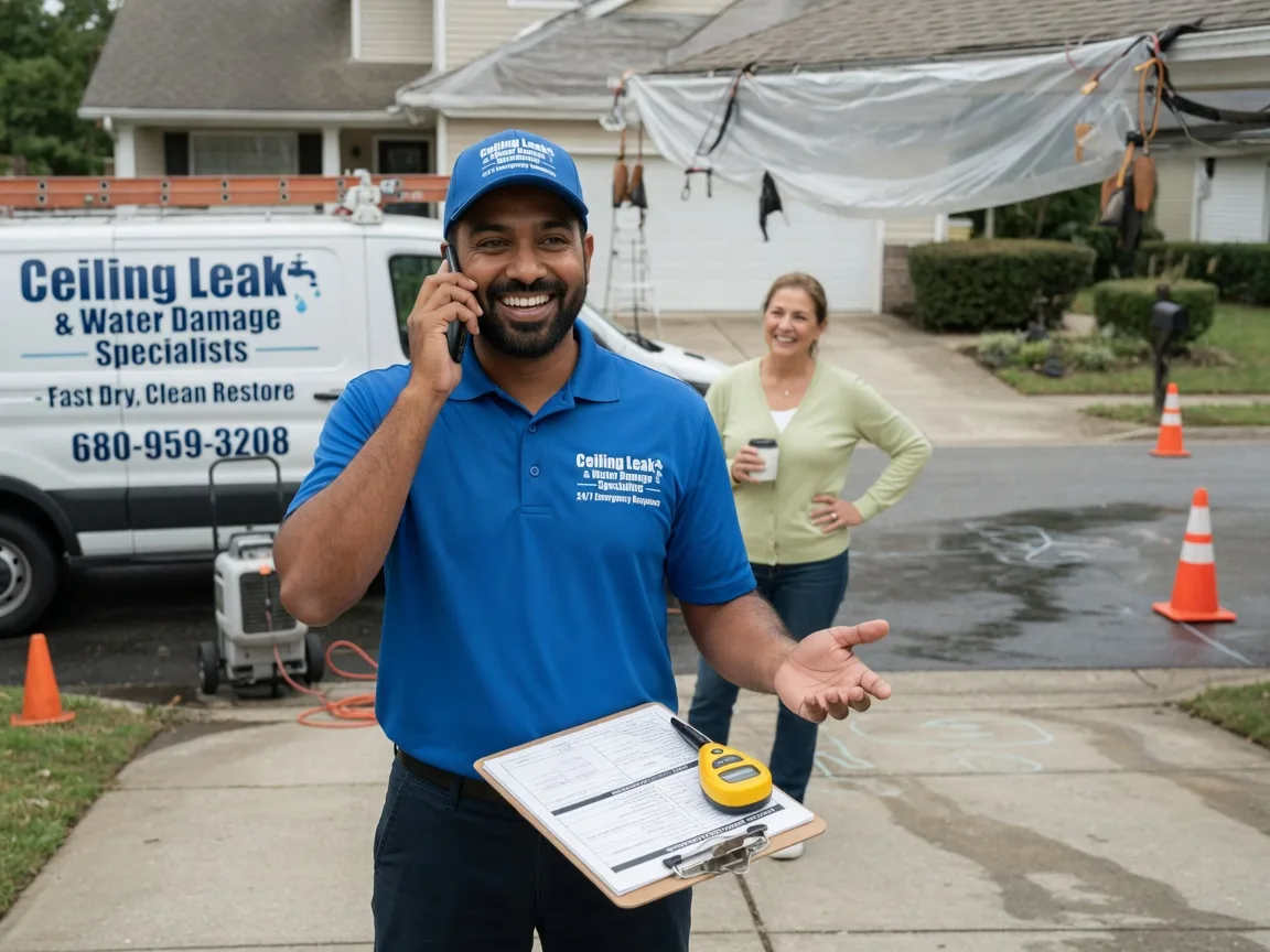 Ceiling Leak Cleanup Wading River, NY FAQs